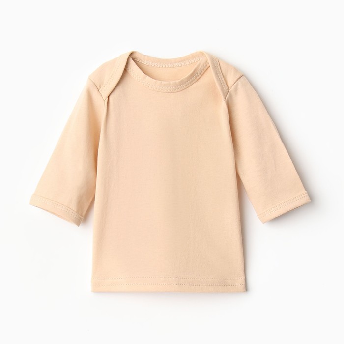 Футболка с длинным рукавом Bloom Baby, рост 80 см, бежевый 9931438