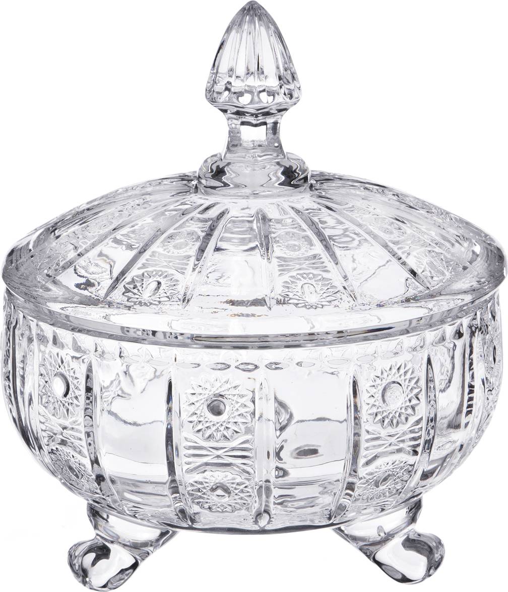 конфетница с крышкой muza crystal диаметр 17 см высота 21 см 195-117 фруктовницы, конфетницы, тортовницы материал стекло производства китай бренд lefard общий вес 1,83 кг, купить с доставкой по низкой цене за 1130 руб.