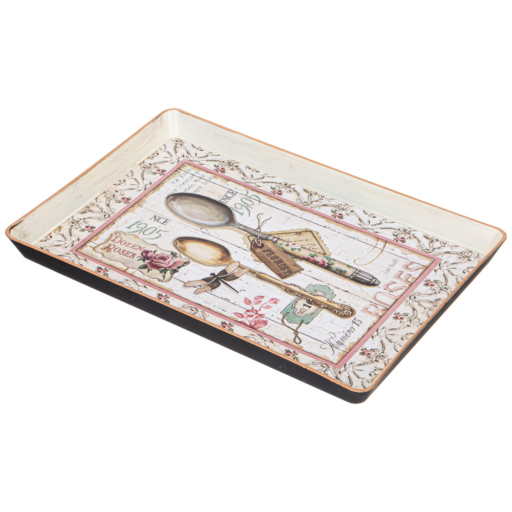 поднос коллекция старинный прованс 27х19 см 106-631