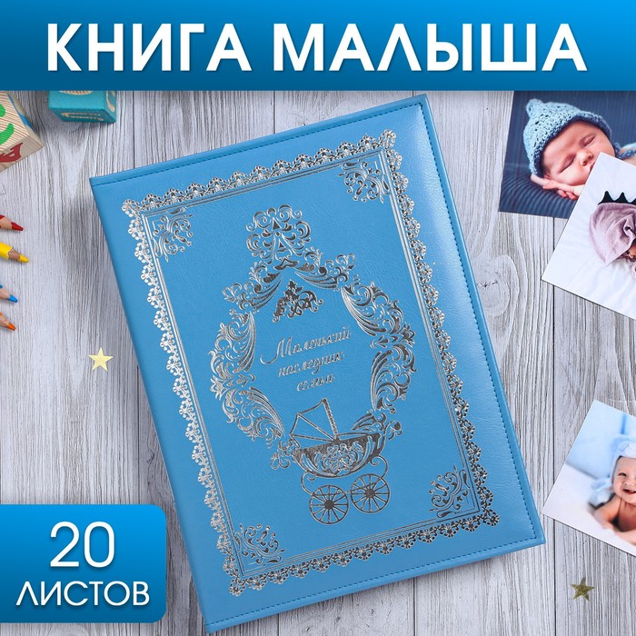 Книга малыша для мальчика Маленький наследник семьи: 20 листов 2902088