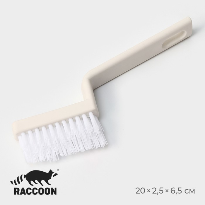 Щётка для сложных загрязнений Raccoon Breeze, 20x2,5 см, жесткий скошеный ворс 3 см 10069649