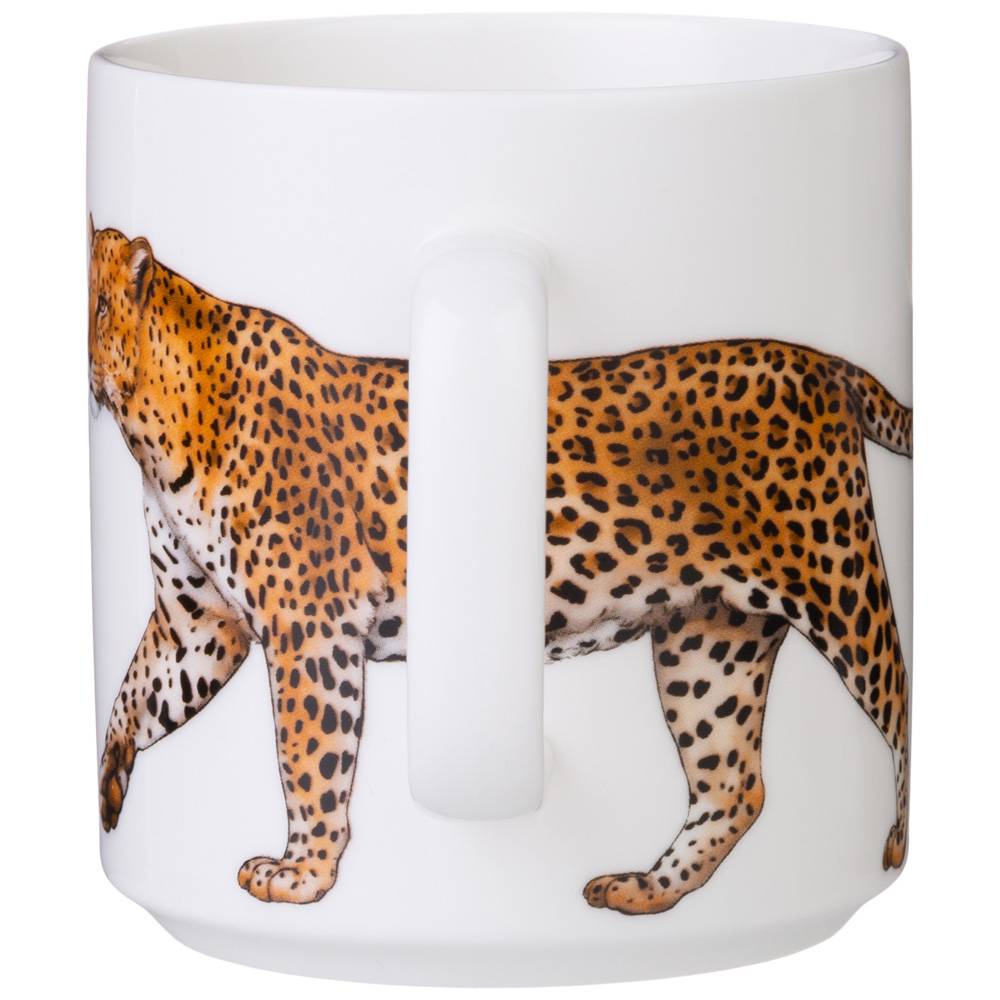 кружка lefard animal world леопард 400 мл 590-402