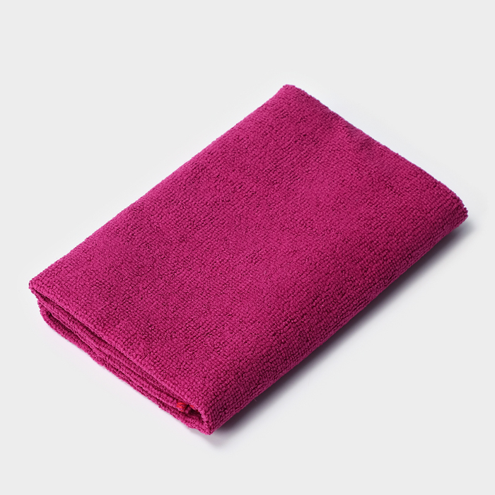 Тряпка для пола Доляна, 220 г/м?, 50x60 см, микрофибра, с оверлоком, цвет МИКС 9247625