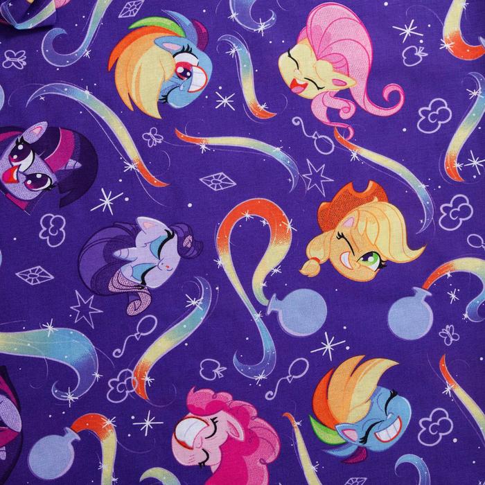 Постельное бельё 1,5 сп Magical My Little Pony 143*215 см, 150*214 см, 50*70 см -1 шт 5271000