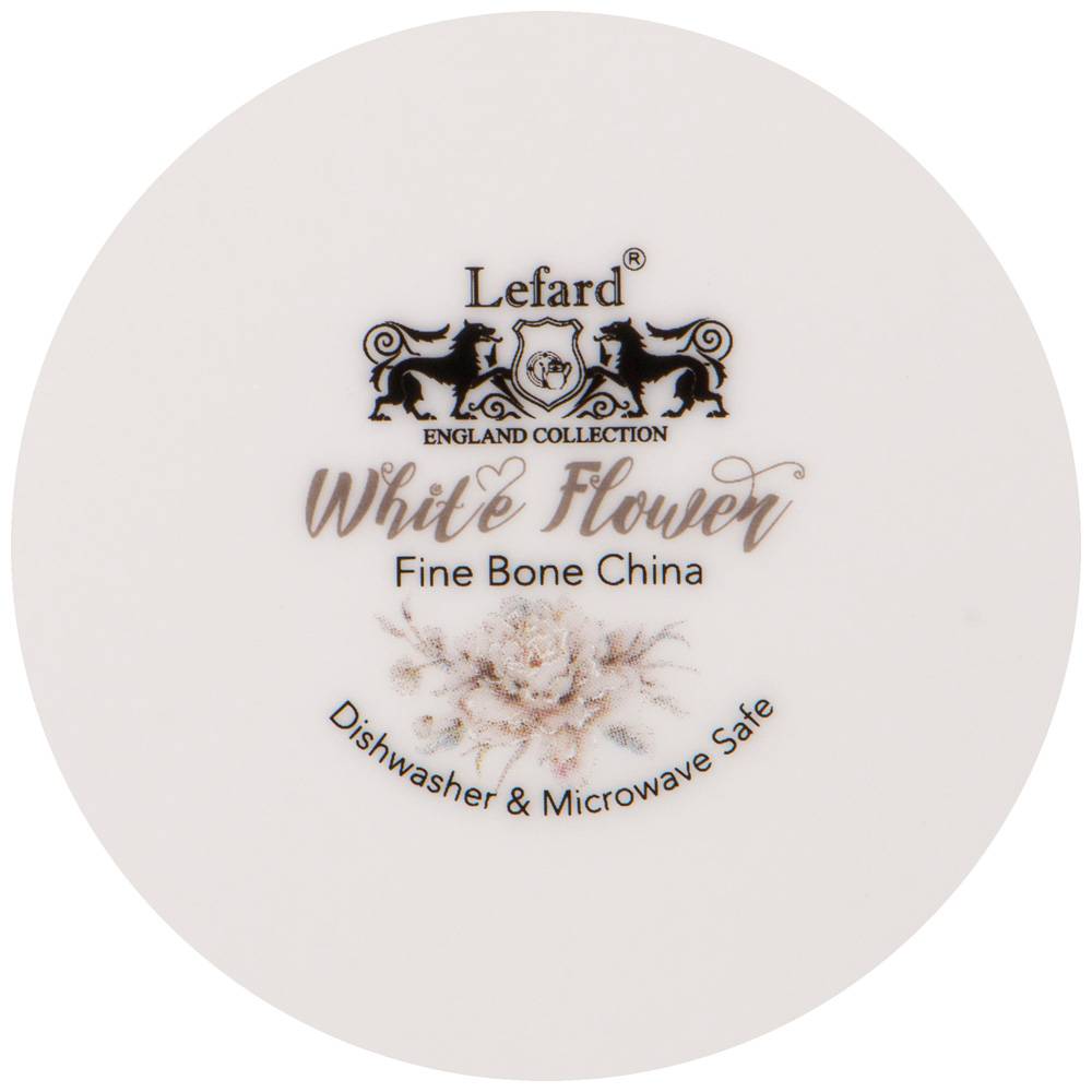 набор тарелок закусочных lefard white flower 2 шт 20,5 см 415-2127