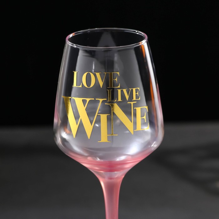 Бокал «Love live wine», 350 мл 5445653