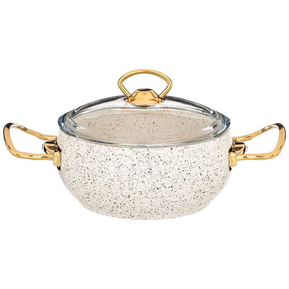 кастрюля с антипригар. покрытием granite, серия mercury, 18х8 см, 1,8л, pfoa free 953-011
