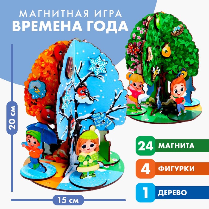 Настольная игра «Магнитная яблоня» 4276383