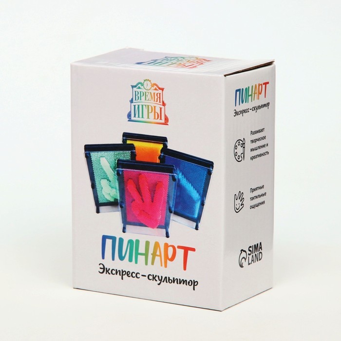 Игрушка антистресс PinART, экспресс скульптор 3d, 9.5 х 12.5см 487324