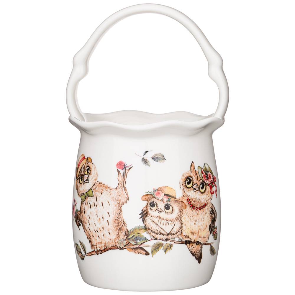 подставка под чайные ложки lefard owls party 17х10 см 415-2164