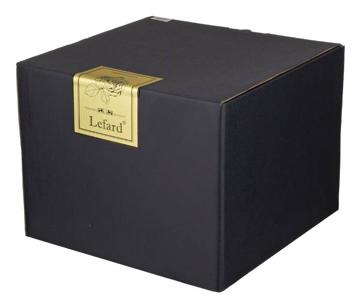 фруктовница на ножке lefard gold glass диаметр 30 см высота 23 см 195-107