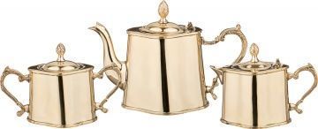 набор для чаепития: сахарница, чайник, молочник 500/1100/400 мл 877-410