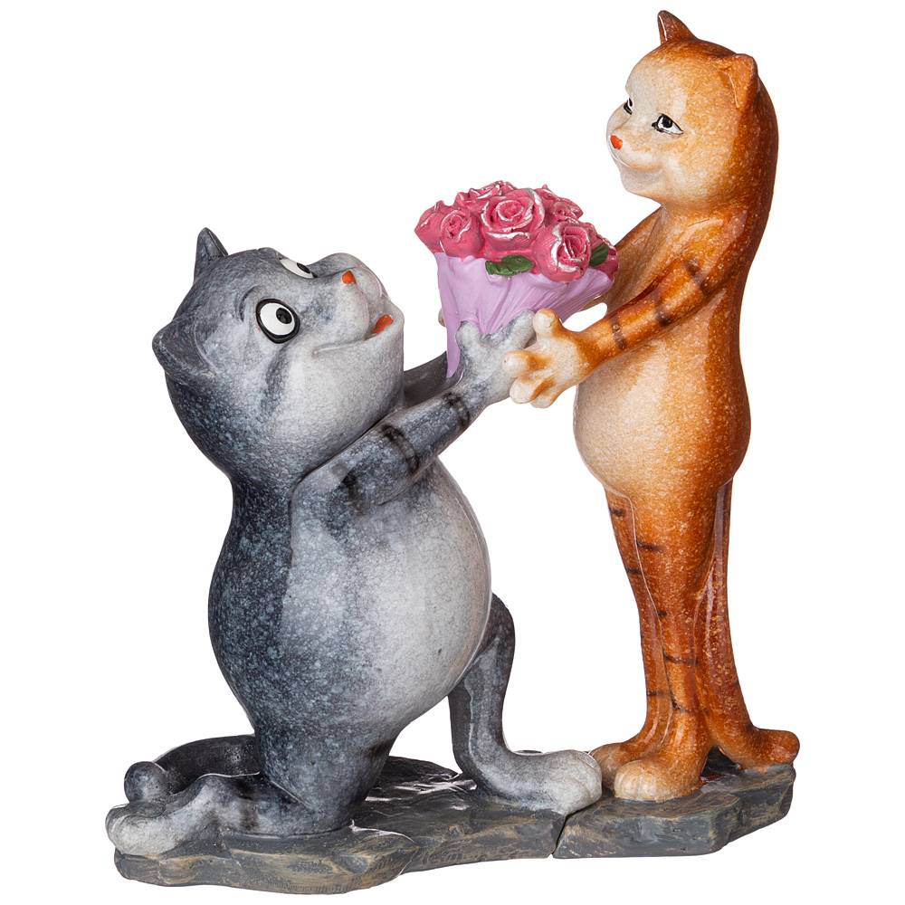 фигурка котофеи 18х7,5х16 см коллекция озорные коты 146-1643