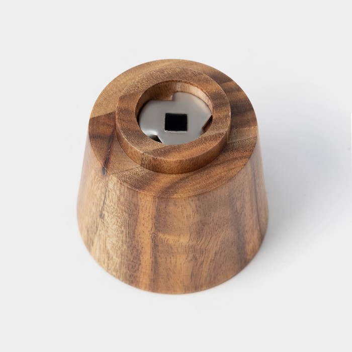 Мельница для специй Magistro Wooden, 5x16,5 см, керамический механизм, цвет коричневый 6975815