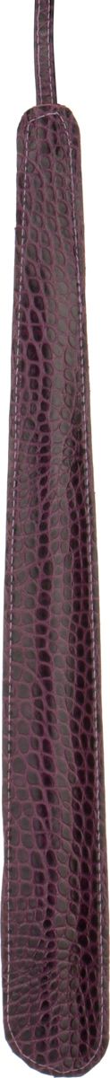 ложка для обуви кожаная 5х50 см цвет фиолетовый 323-040