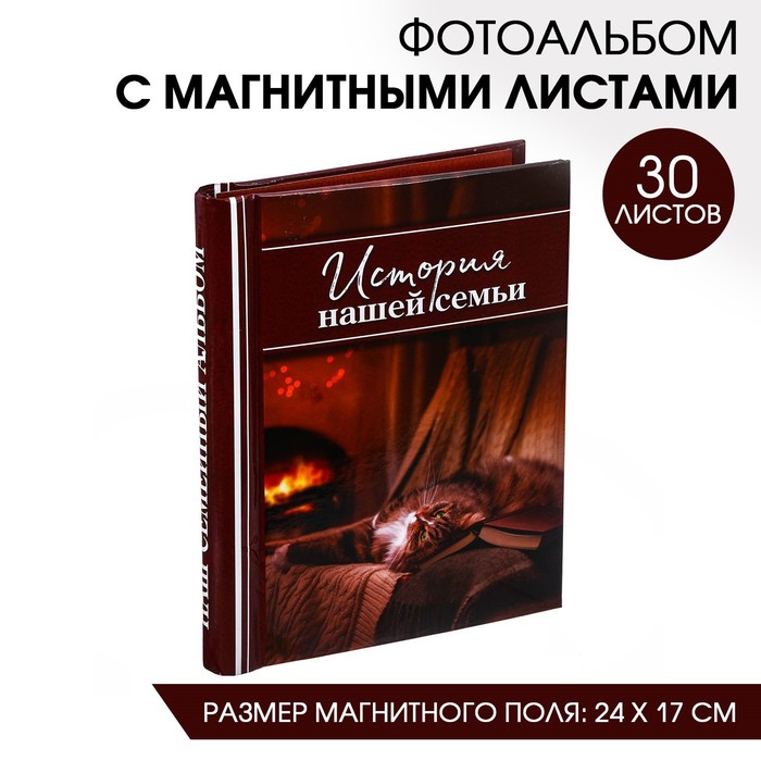 Фотоальбом "История нашей семьи", 30 магнитных листов 2798013