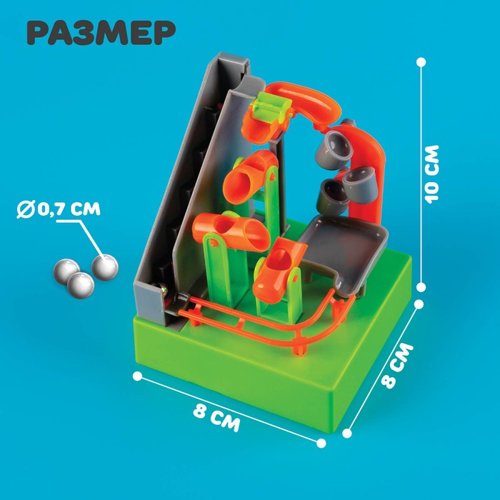 Конструктор электронный «Лабиринтика», световые и звуковые эффекты, 19 деталей 1544724