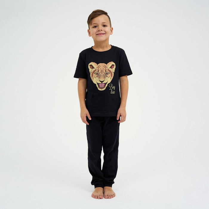Пижама детская для мальчика KAFTAN Lion р.32 (110-116) 7096188