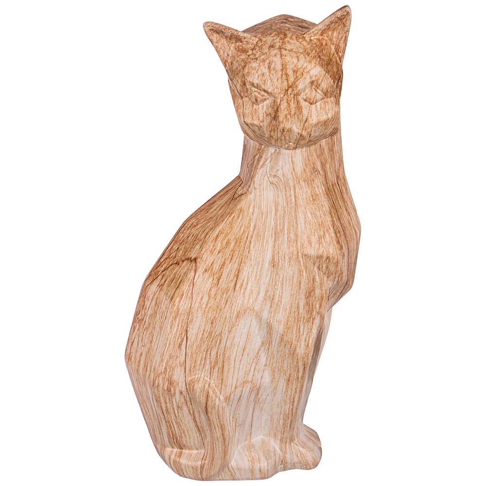 фигурка кошка коллекция marble 11х8х16 см 411-100
