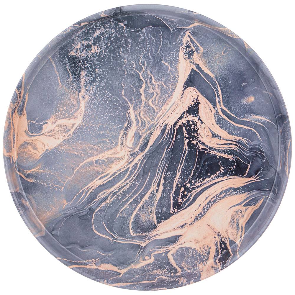 поднос сервировочный agness fantasy 33х2,1 см 898-047