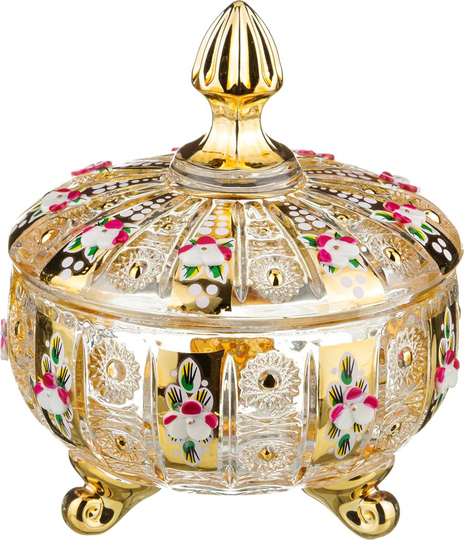 конфетница с крышкой lefard gold glass диаметр 12 см высота 14 см 195-103 фруктовницы, конфетницы, тортовницы материал стекло производства китай бренд lefard общий вес 0,708 кг, купить с доставкой по низкой цене за 1137 руб.