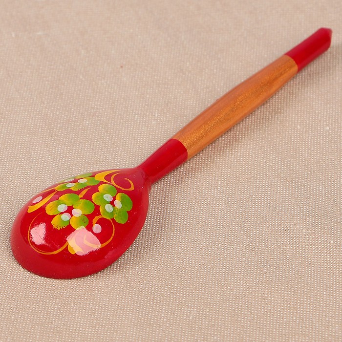 Ложка «Краснушка», чайная, хохлома, микс 2454990