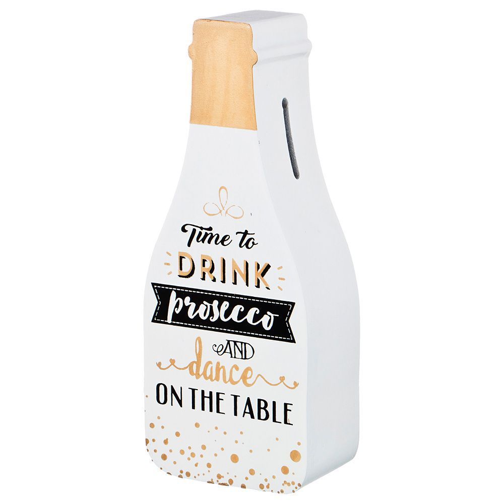 копилка prosecco 8х5,5х20 см без упаковки 124-135