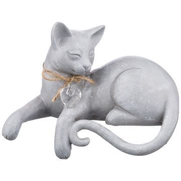 статуэтка кошка прованс 10х18х14 см 162-545