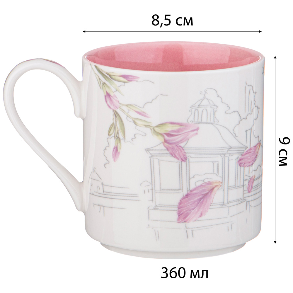 кружка lefard blossom 360мл 165-506