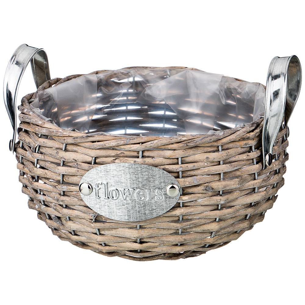 корзинка с ручкой 20х10 см 119-286