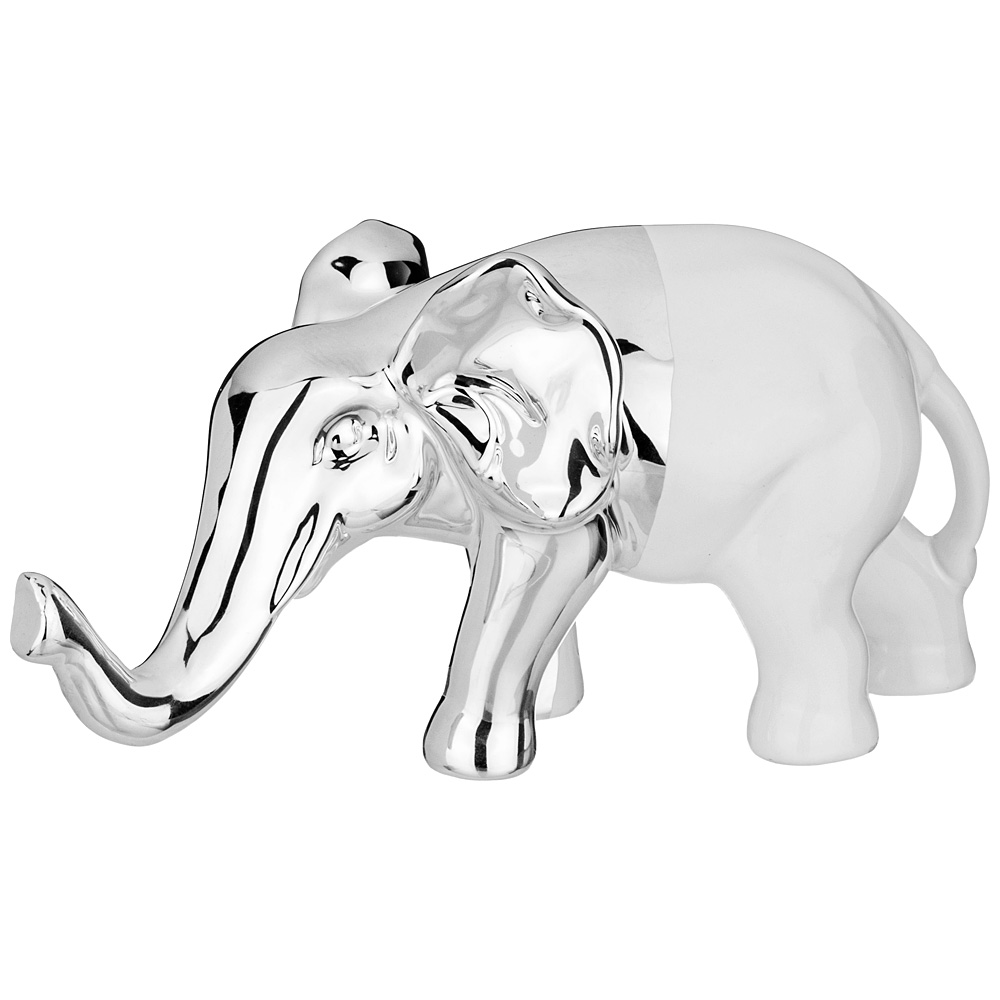 фигурка слон коллекция black white 20х11х11 см 411-109