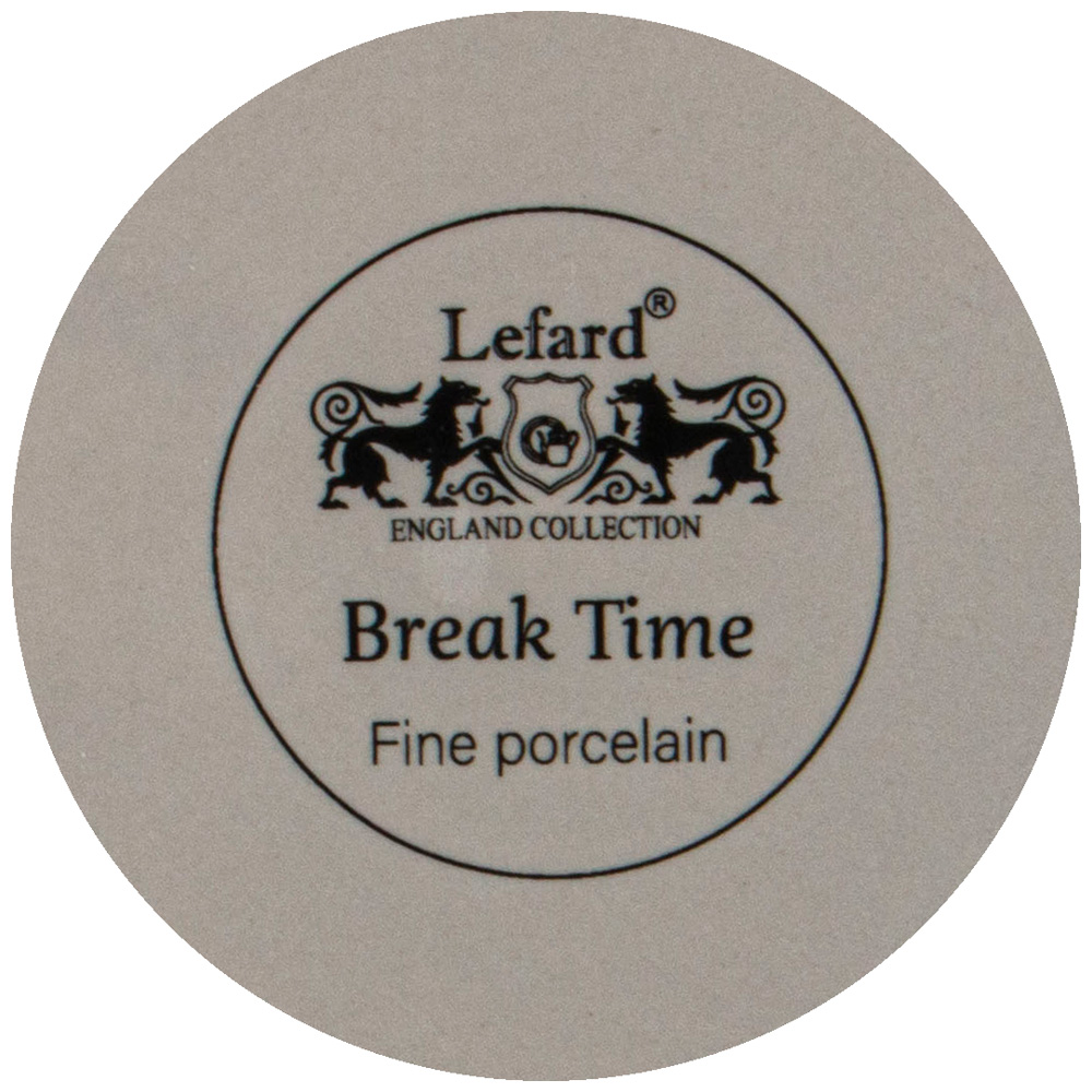 чайный сервиз lefard break time на 6 пер. 14 пр. 180 мл серый 86-2528