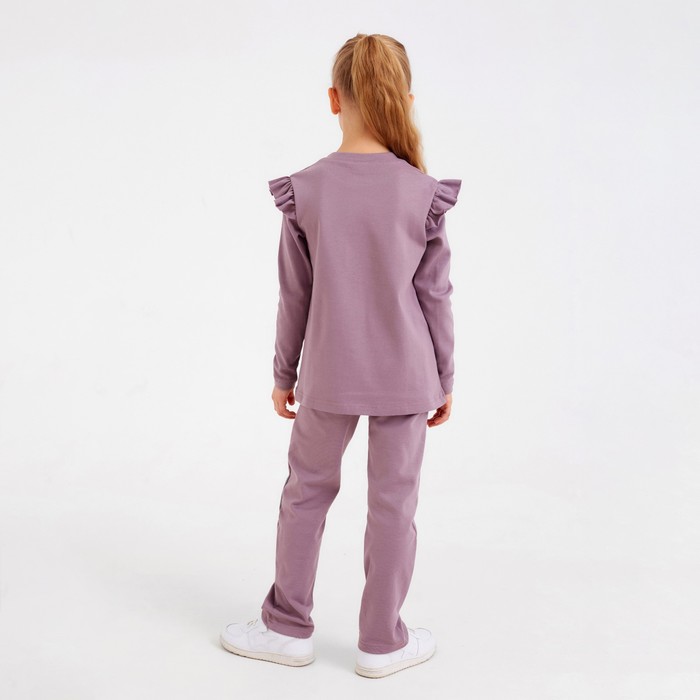 Комплект детский (джемпер, брюки) MINAKU: Casual Collection цвет лемезит, рост 104 7601173