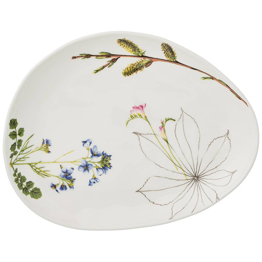 тарелка обеденная bronco meadow 29х23х3 см 474-094