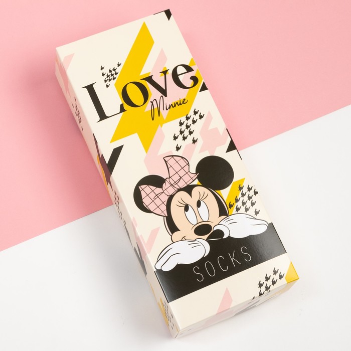 Набор носков Love Minnie, Минни Маус, 5 пар, 23-25 см 6896720