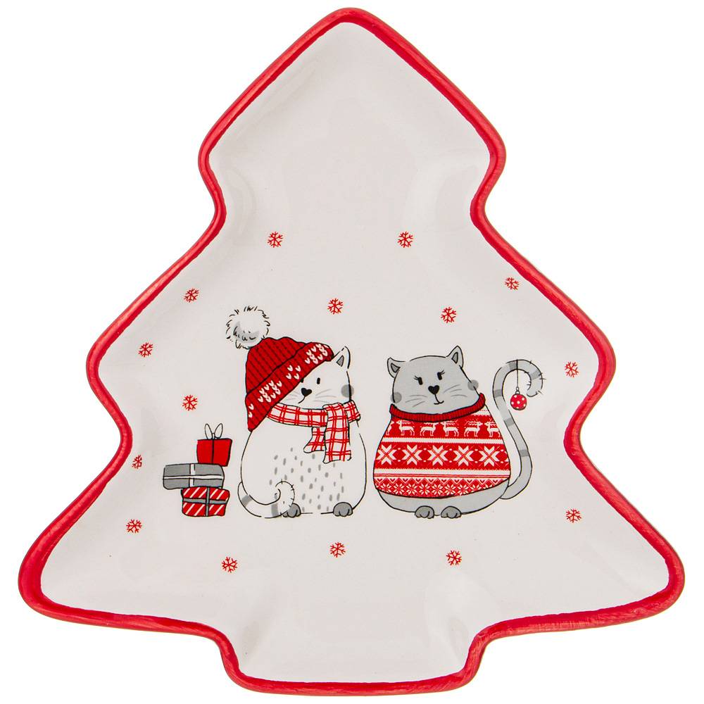 блюдо коллекция christmas gift 21.6x21x2.2 см 230-423