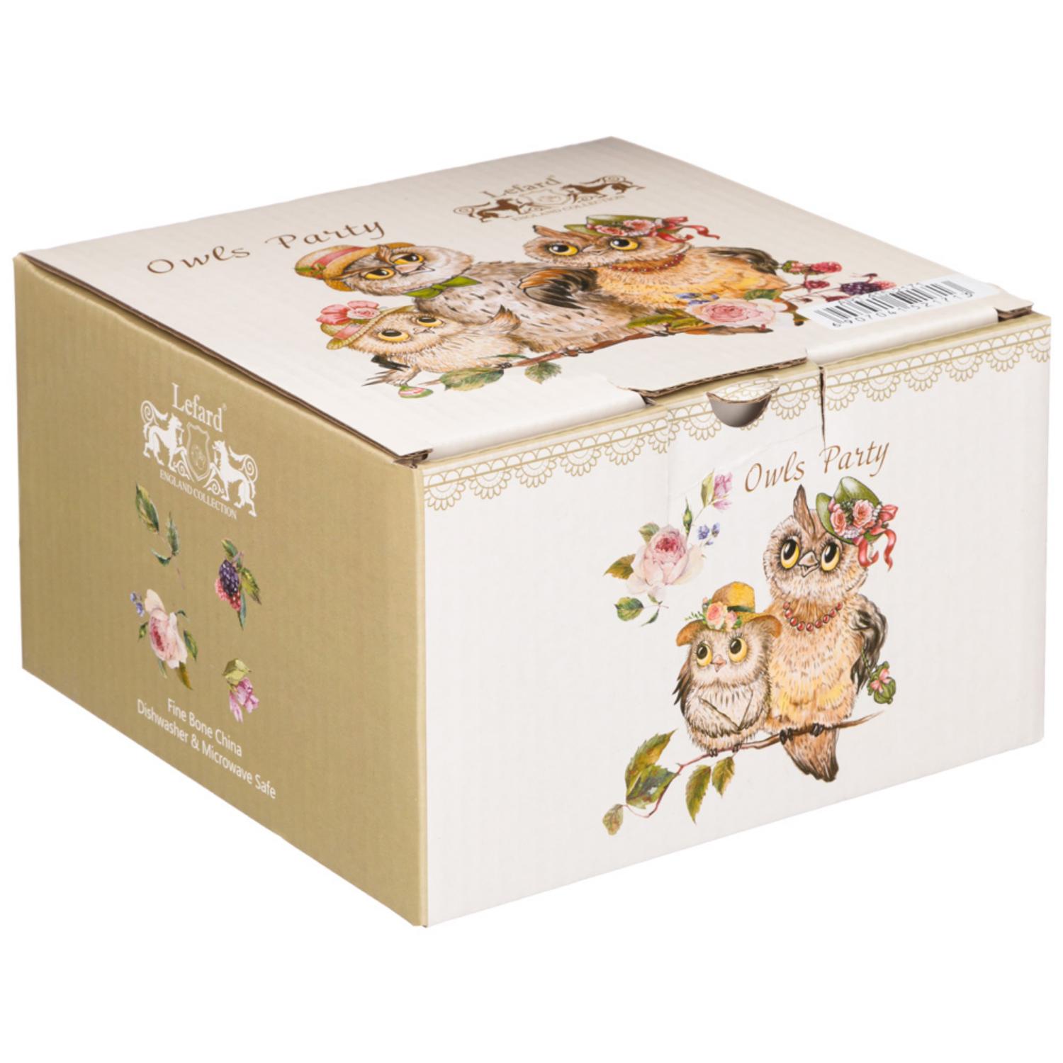 чайная пара lefard owls party 500 мл 415-2163
