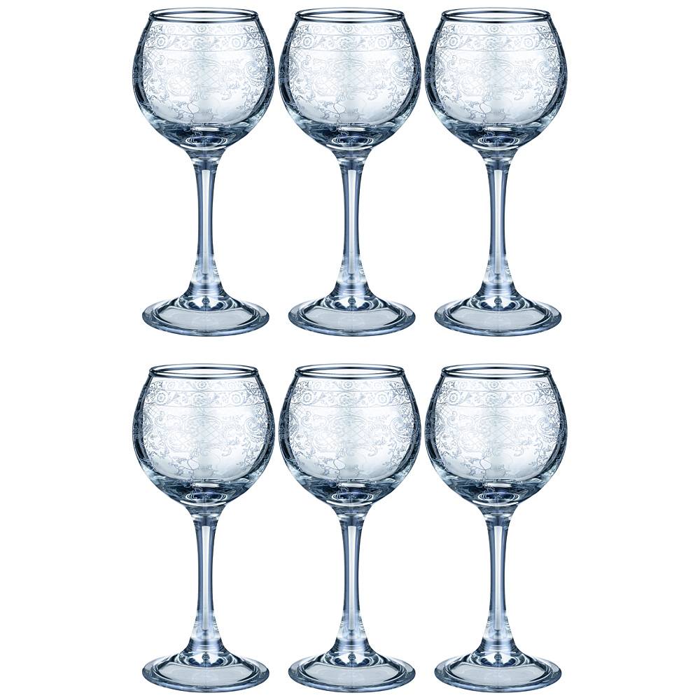 набор рюмокиз 6 шт light blue ренесанс 65 мл 6х6х12,4см 194-608