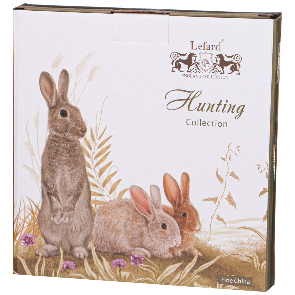 тарелка закусочная lefard охота 20,5 см 590-514