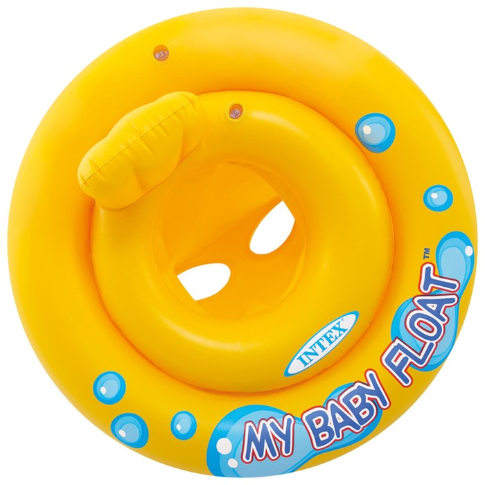 Круг для плавания My baby float, с сиденьем, диаметр 67 см, от 1-2 лет, 59574NP INTEX 589375