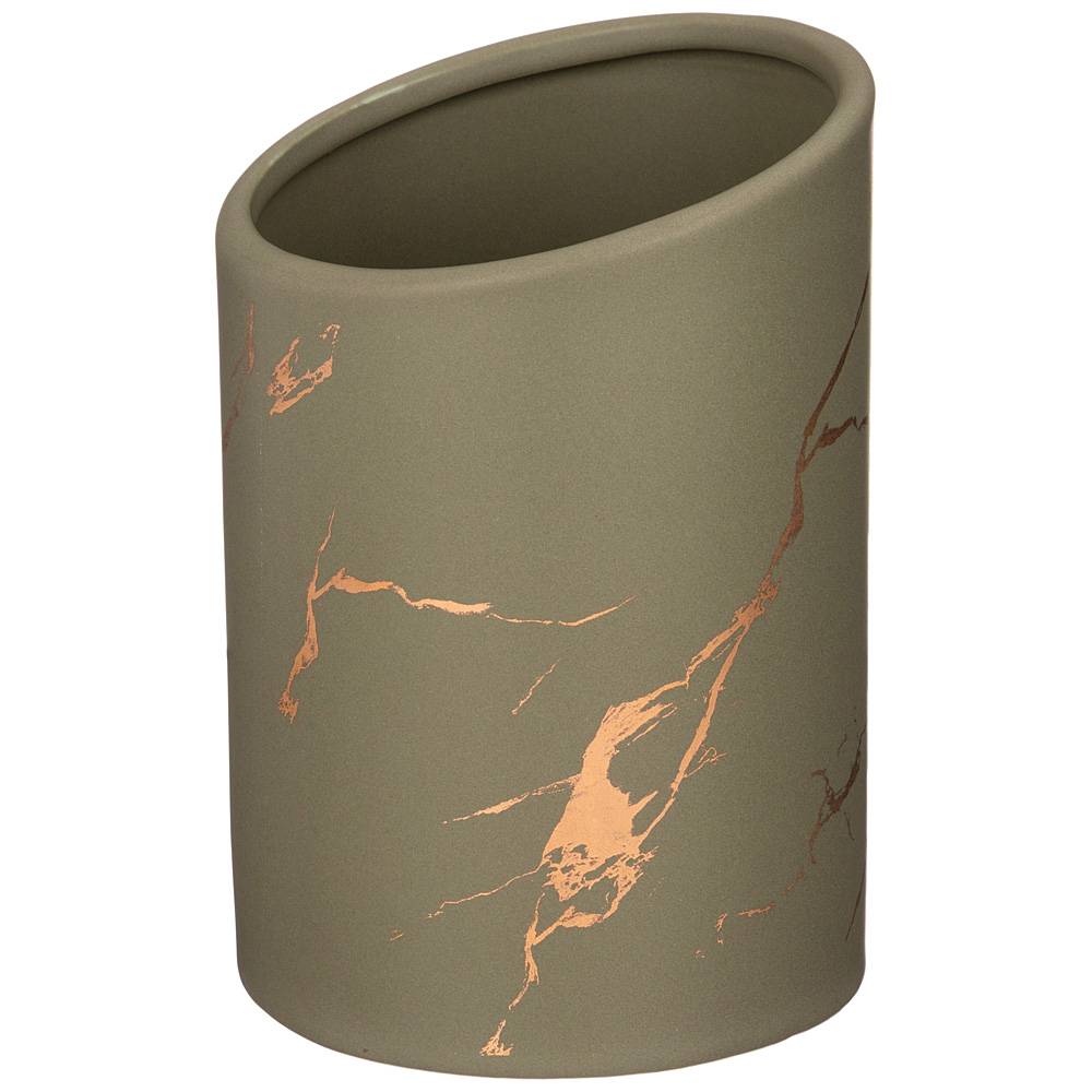 подставка для столовых приборов коллекция золотой мрамор цвет: gray 10,8х16 см 412-180