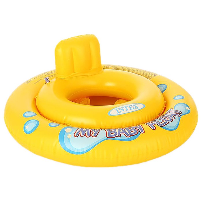 Круг для плавания My baby float, с сиденьем, диаметр 67 см, от 1-2 лет, 59574NP INTEX 589375