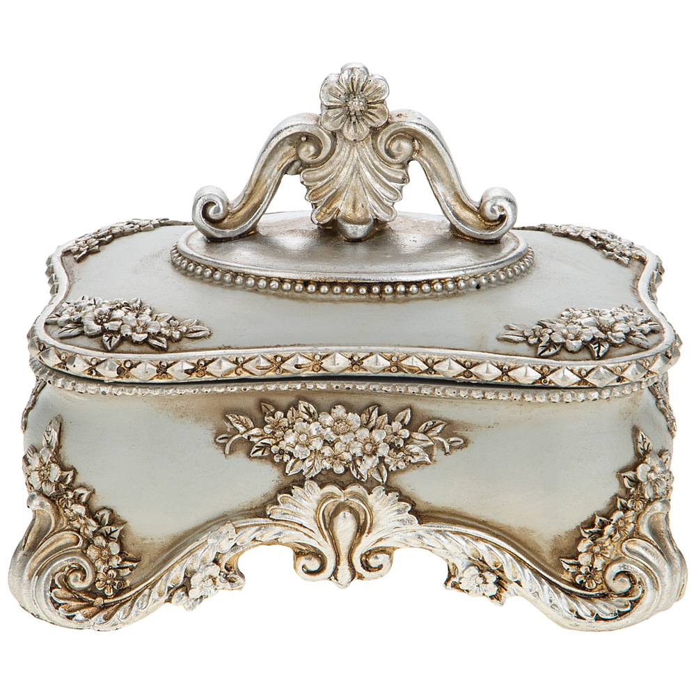 шкатулка коллекция рококо 16х11,7х13 см 504-272
