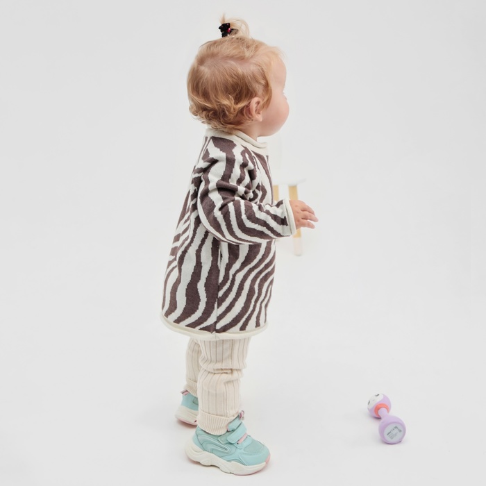 Джемпер вязаный Крошка Я Zebra рост 68-74 см, молочный 10331559