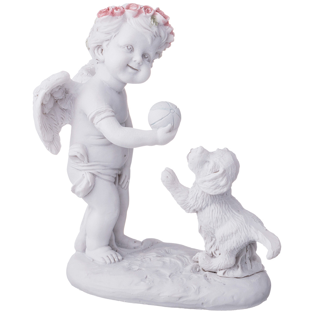 фигурка коллекция amore высота 13 см 390-1134 статуэтки ангелов материал полистоун производства китай общий вес 0,21 кг, купить с доставкой по низкой цене за 248 руб.