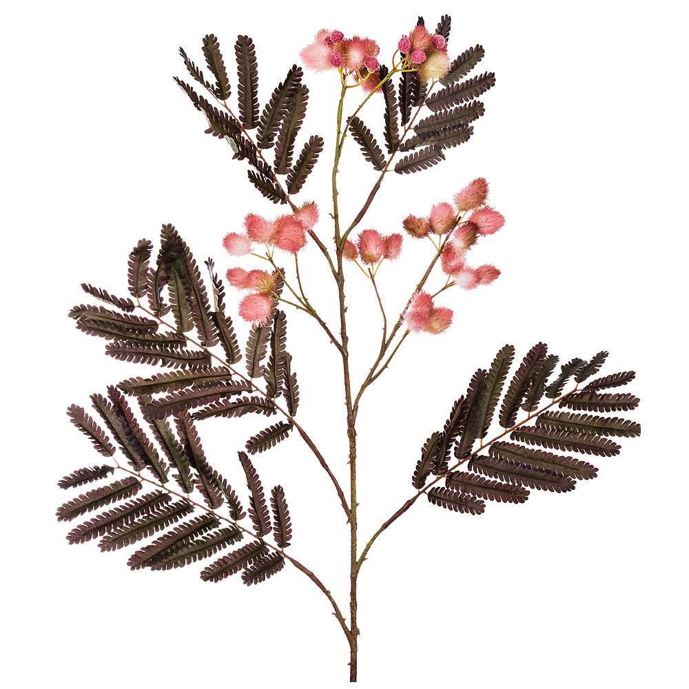 цветок искусственный мимоза длина 135 см 654-237  материал шелк/пластик производства нидерланды бренд silk-ka общий вес 0,2 кг, купить с доставкой по низкой цене за 2810 руб.