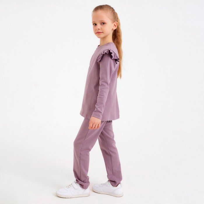 Комплект детский (джемпер, брюки) MINAKU: Casual Collection цвет лемезит, рост 104 7601173