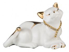 фигурка кошка 12х8 см 149-421