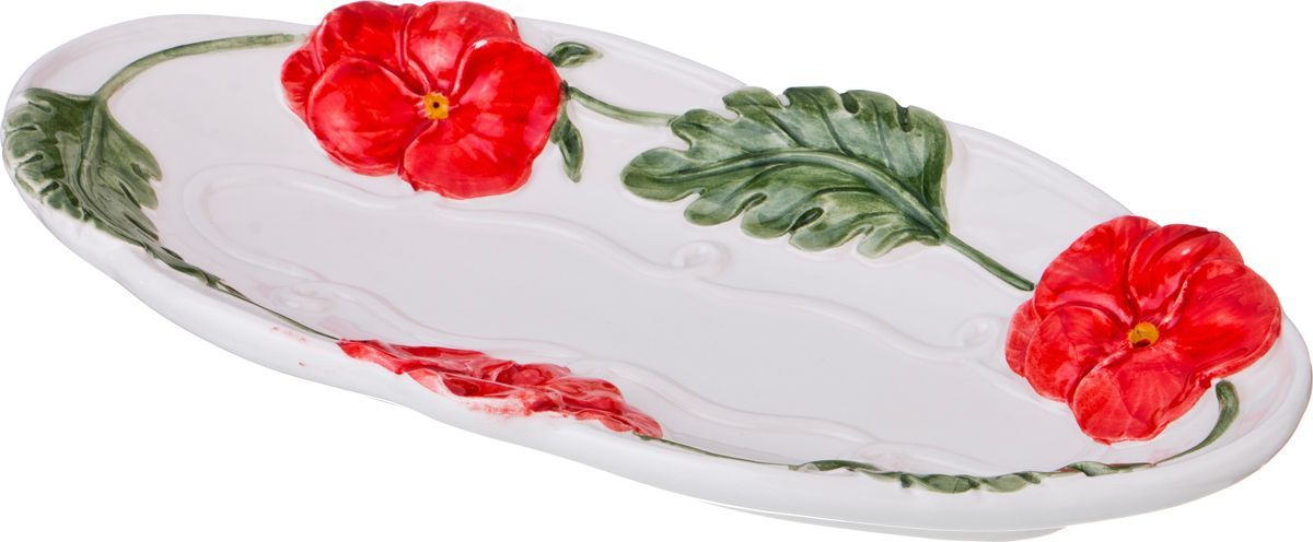 подставка для ложки анютины глазки 25х13 см 628-635