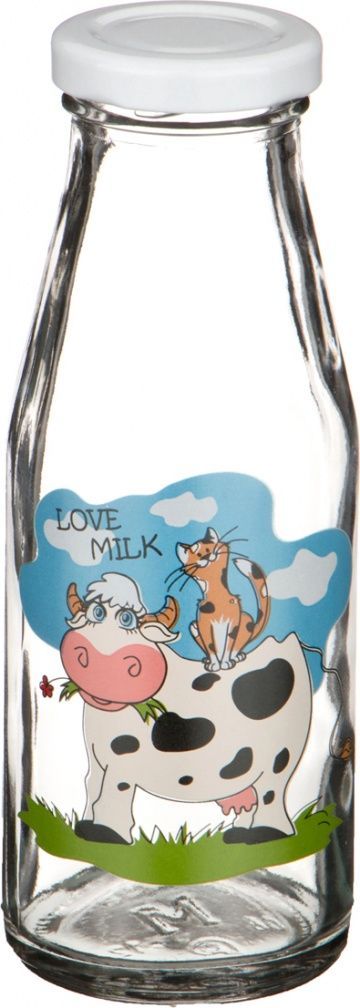 бутылка с крышкой love milk 250 mл.без упаковки 484-420